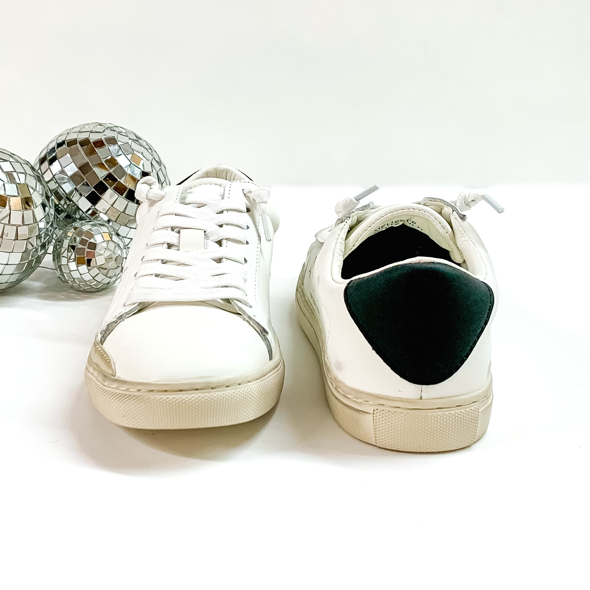 Vintage Havana | Melissa Sneakers in White Multi - Giddy Up Glamour Boutique