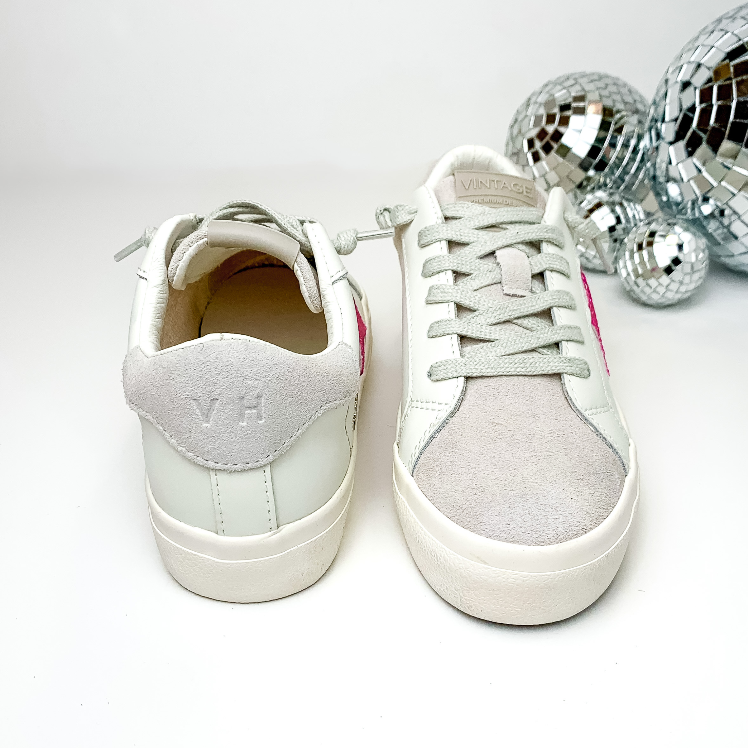 Vintage Havana | Orna Sneakers in Pink Pop - Giddy Up Glamour Boutique