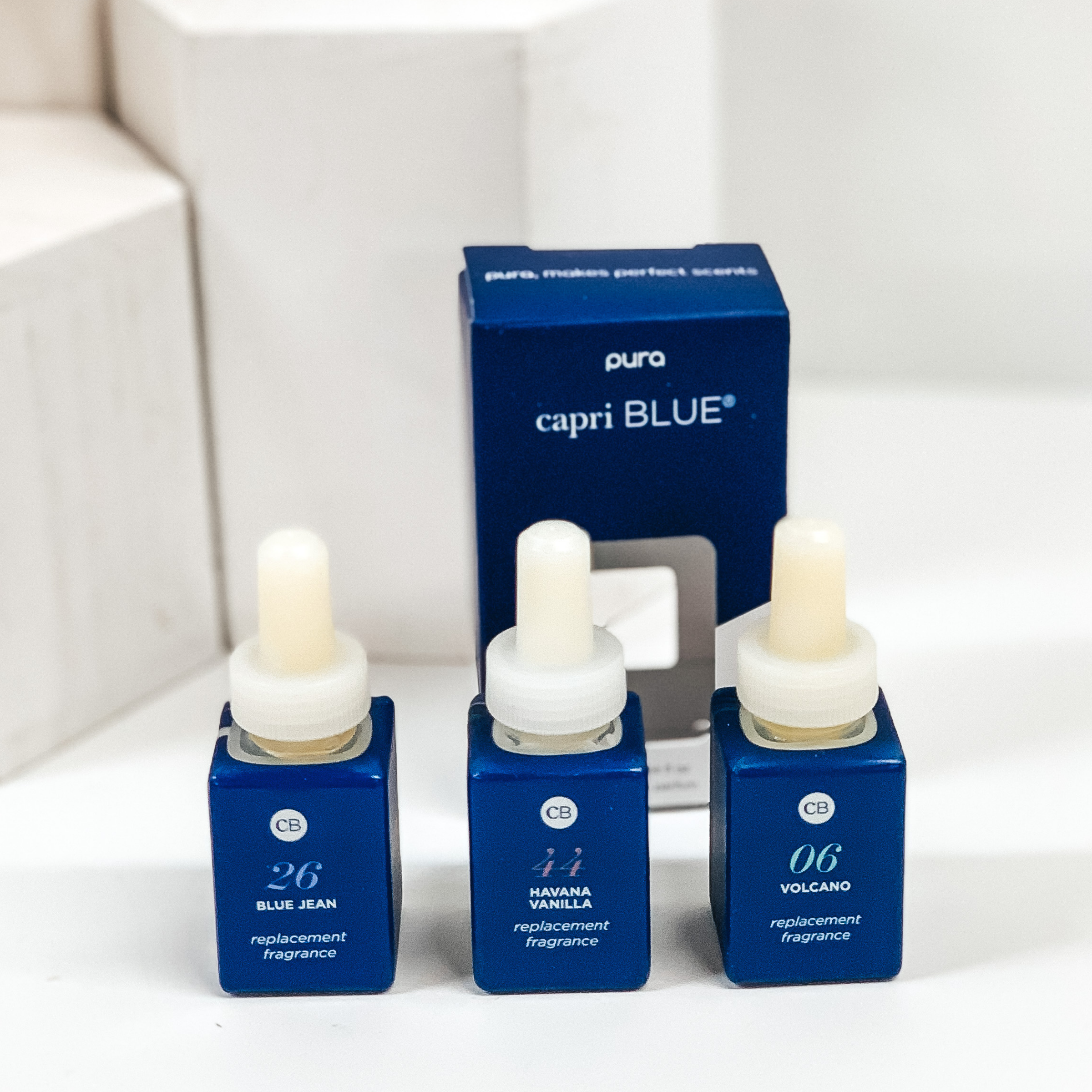 Pura x Capri Blue | Replacement Fragrance Inserts for Smart Home Diffuser | Various Scents - Giddy Up Glamour Boutique
