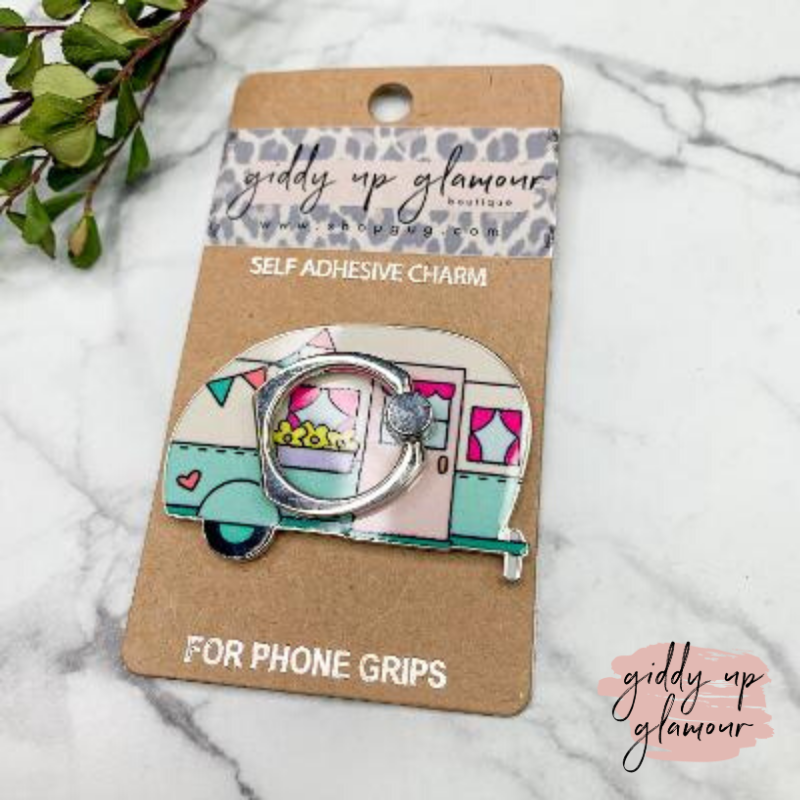 Happy Camper Phone Ring - Giddy Up Glamour Boutique