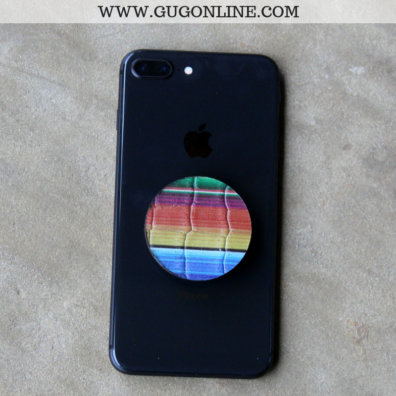 Leather Serape Print Phone Grip - Giddy Up Glamour Boutique
