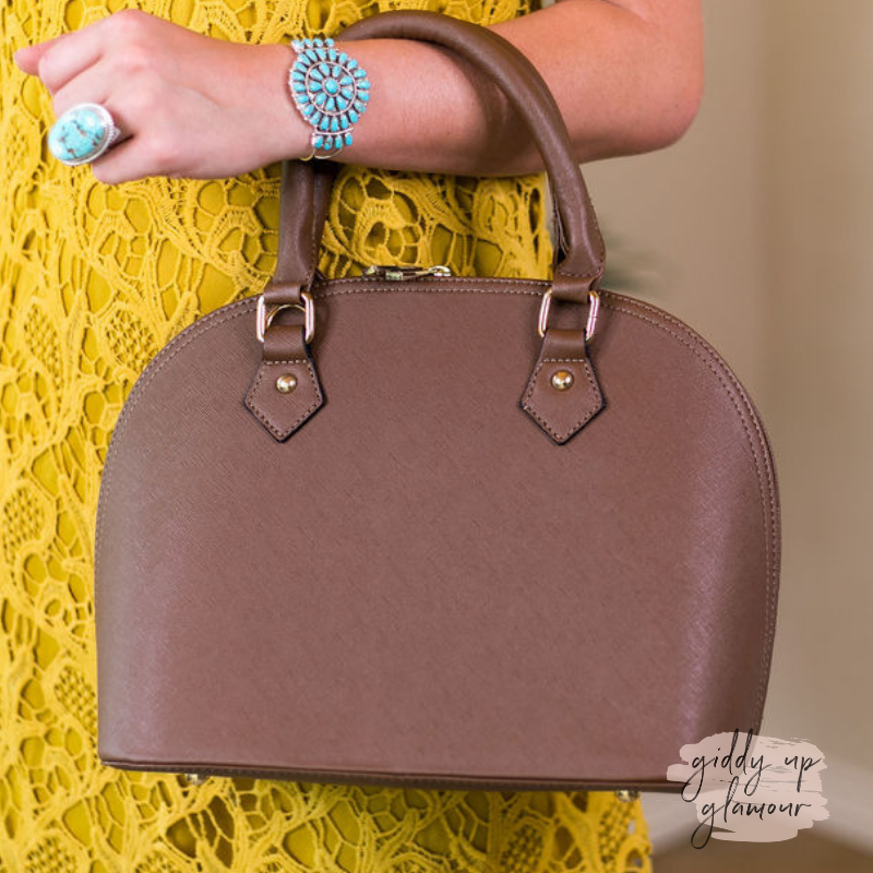 Large dome satchel handbags hot sale