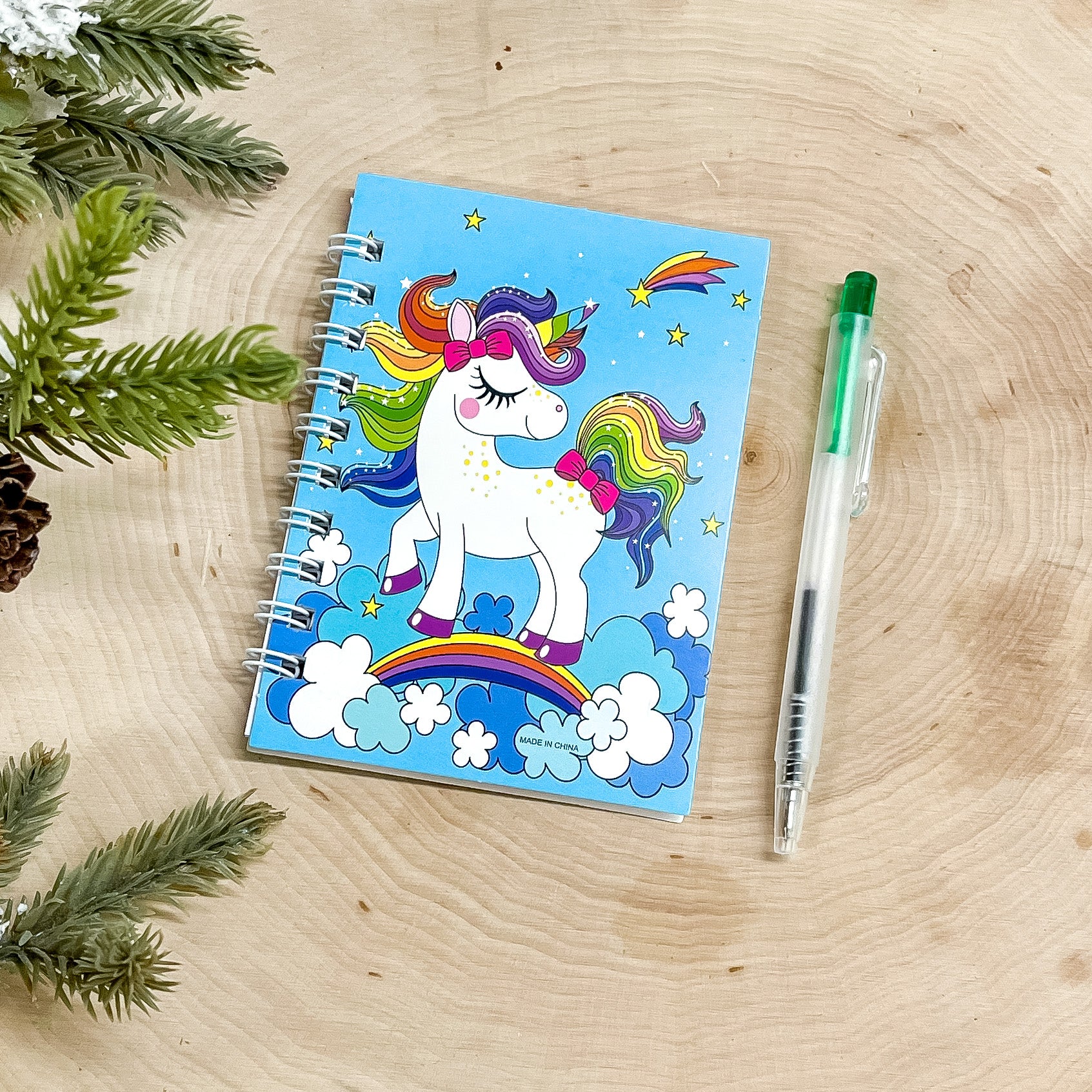 Buy 3 for $10 | Printed Unicorn Cover Note Pad - Giddy Up Glamour Boutique