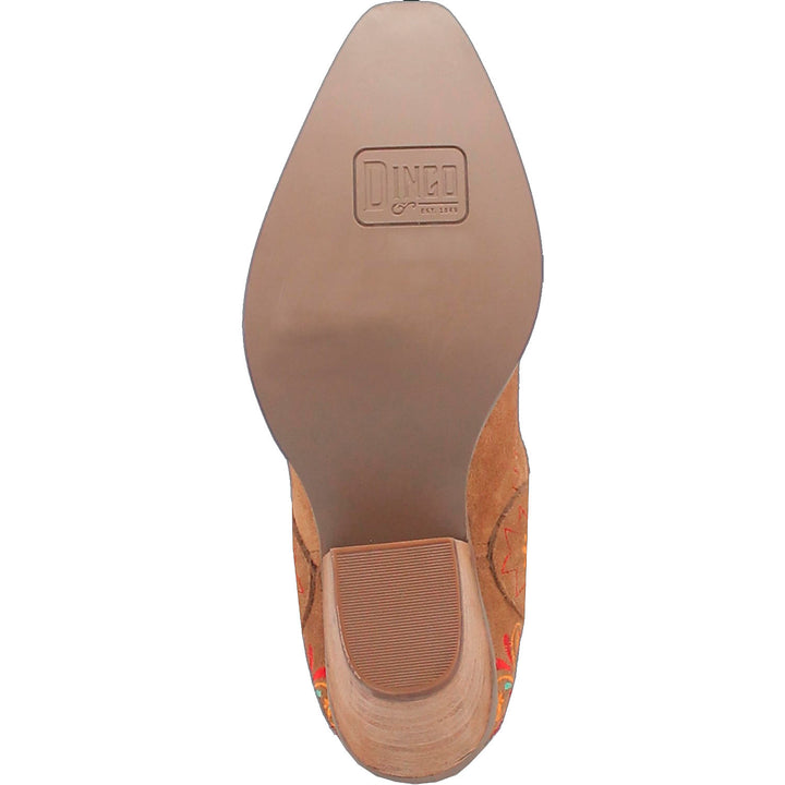 Online Exclusive | Dingo | Sugar Bug Leather Bootie in Camel  **PREORDER - Giddy Up Glamour Boutique