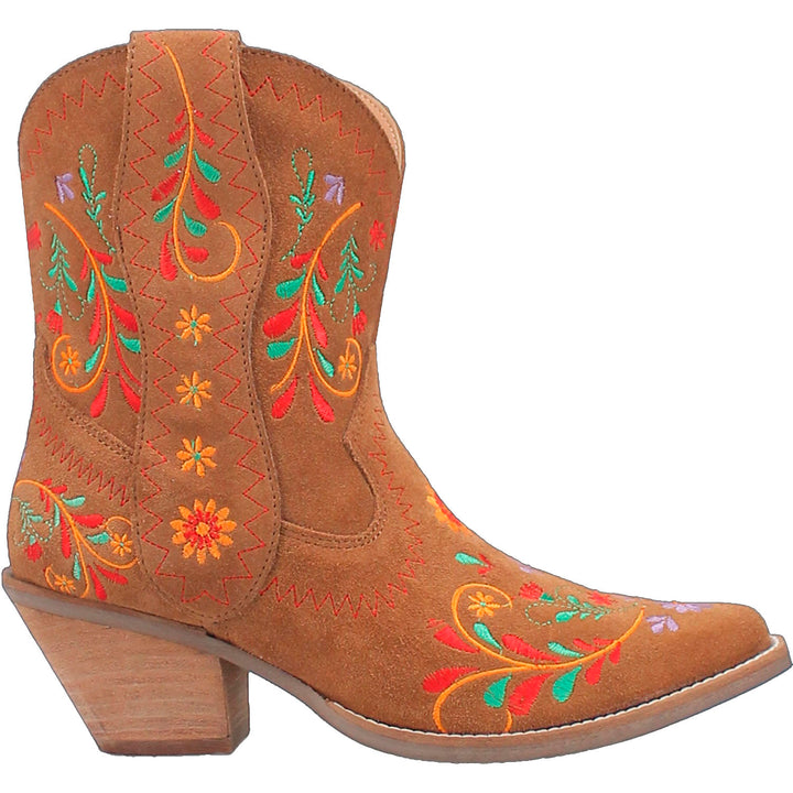 Online Exclusive | Dingo | Sugar Bug Leather Bootie in Camel  **PREORDER - Giddy Up Glamour Boutique