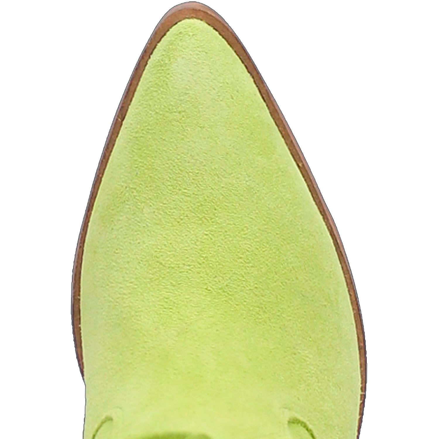 Online Exclusive | Dingo | Crazy Train Cowboy Boots in Lime**PREORDER - Giddy Up Glamour Boutique