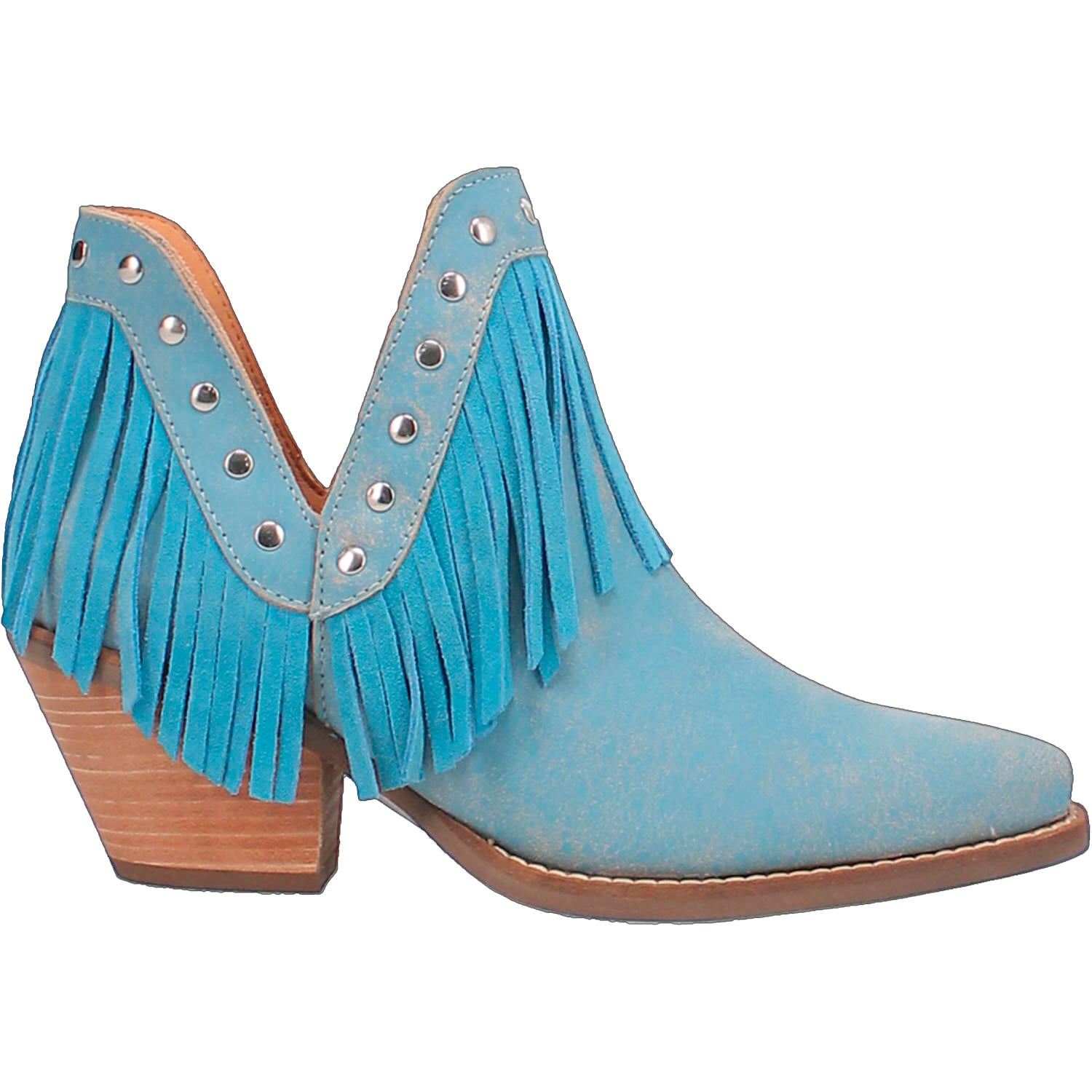 Online Exclusive | Dingo | Fine N' Dandy Cowboy Booties in Blue**PREORDER - Giddy Up Glamour Boutique