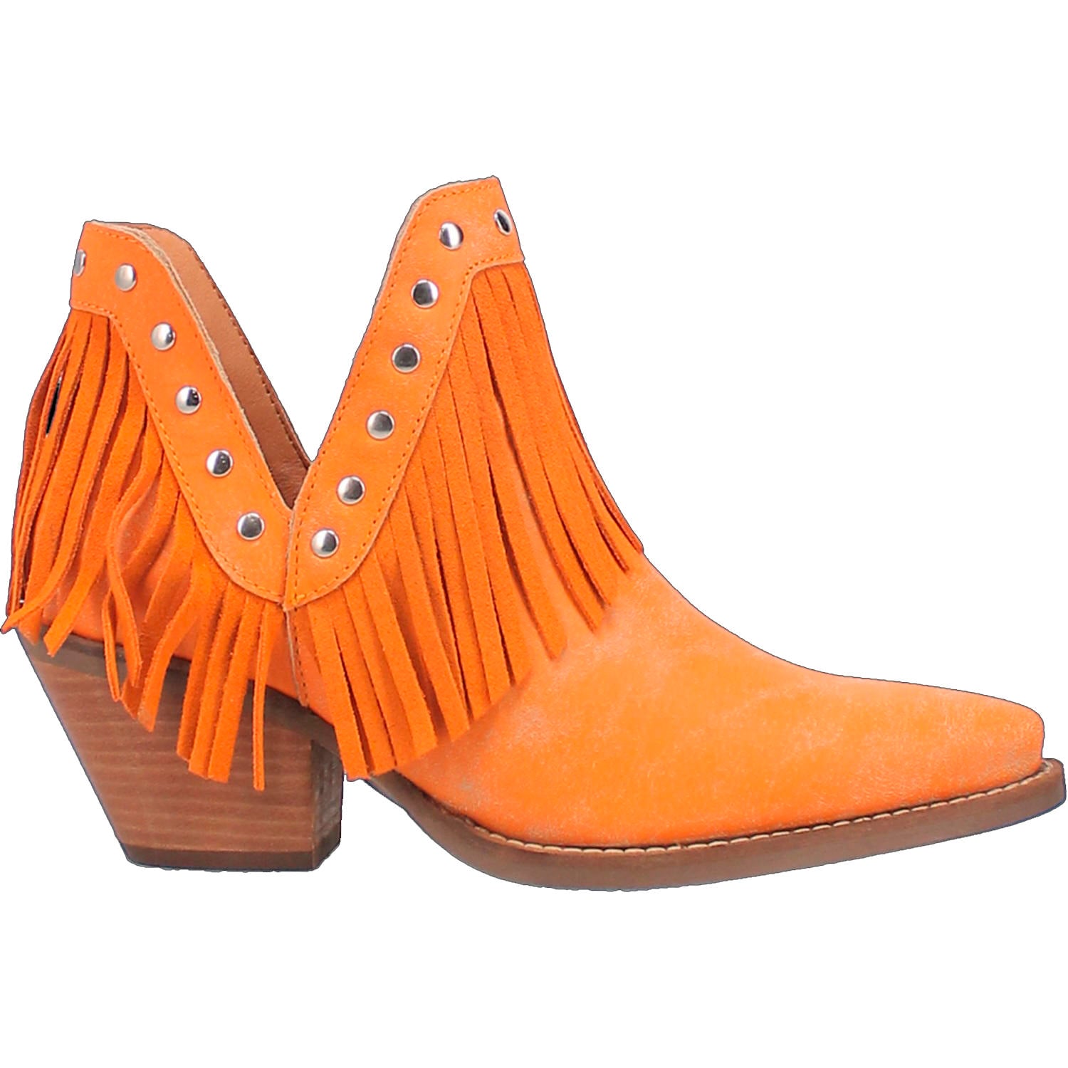Online Exclusive | Dingo | Fine N' Dandy Cowboy Booties in Orange**PREORDER - Giddy Up Glamour Boutique