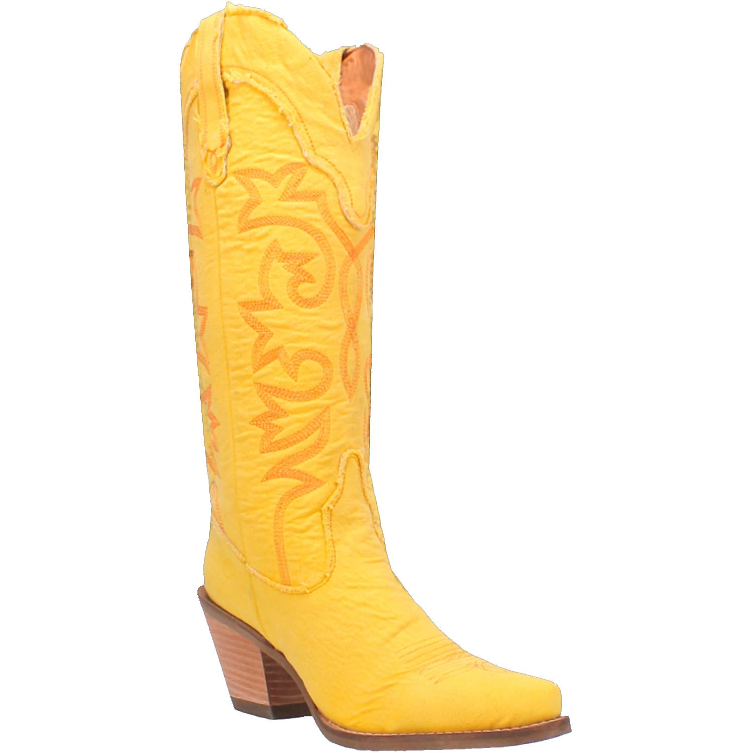 Online Exclusive | Dingo | Texas Tornado Cowboy Boot in Yellow  **PREORDER - Giddy Up Glamour Boutique
