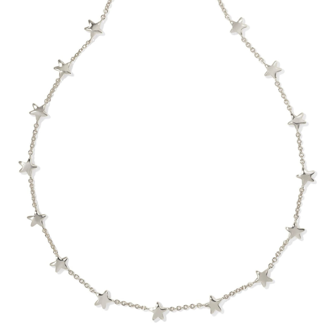 Kendra Scott | Sierra Silver Star Strand Necklace - Giddy Up Glamour Boutique