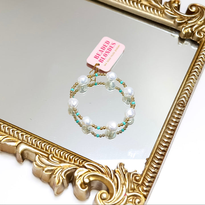 Beaded Blondes | Turquoise Sadie Bracelet