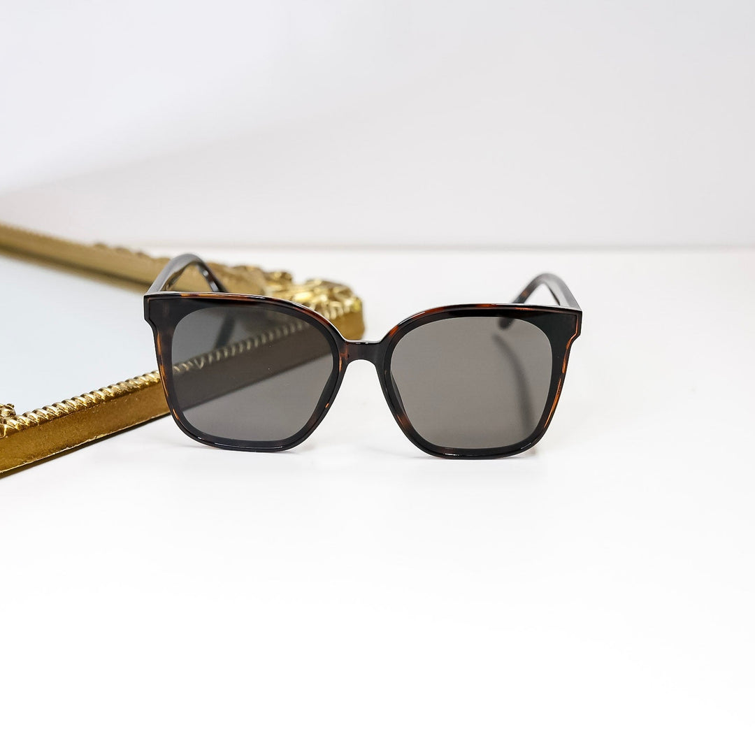 Otra Eyewear | Betty Oversized Square Sunglasses in Tortoiseshell