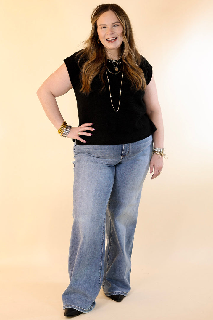 Judy Blue | Can't Go Wrong Retro Wide Leg Jean in Vintage Medium Wash