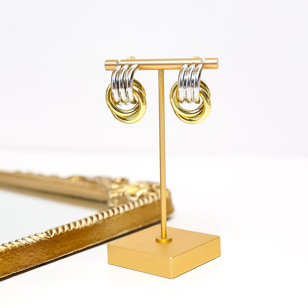 Bracha | Capri Earrings in Two Tone Earrings