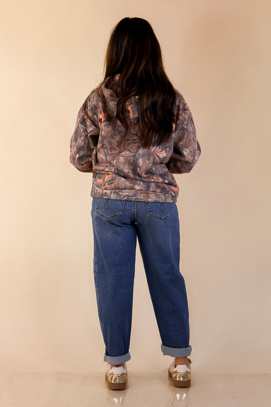 Simply Southern | Ready for Anything Long Sleeve Hoodie Sweatshirt in Camouflage