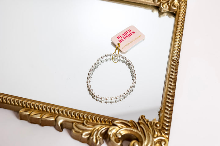 Beaded Blondes | Mini Katy Bracelet in Silver