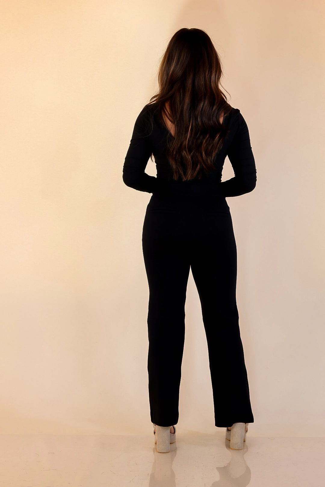 SPANX | SPANXsupersmooth™ PerfectFit Ponte Kick Flare Pant in Black