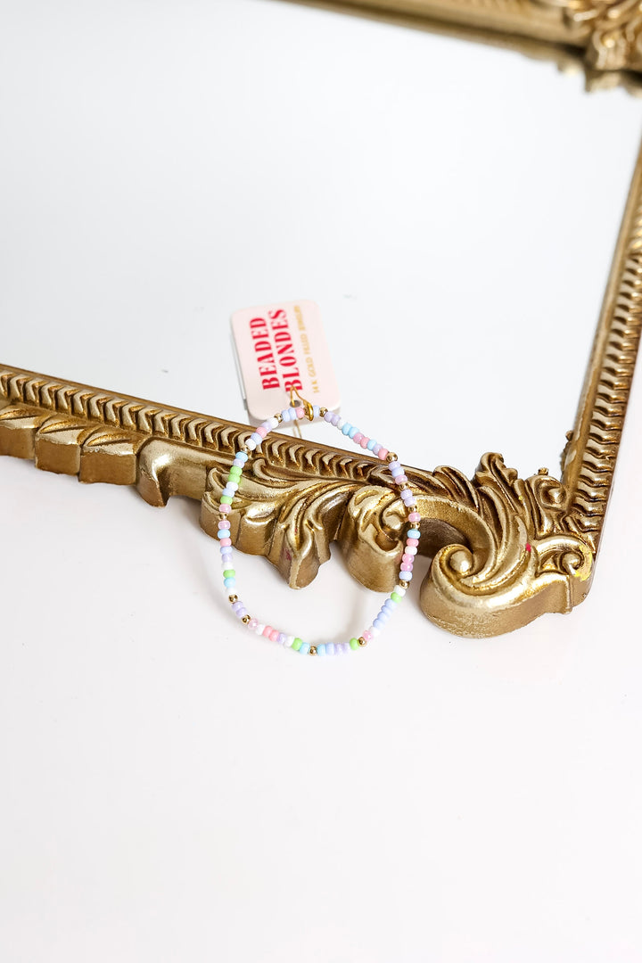 Beaded Blondes | Pastel Spring Sprinkle Bracelet