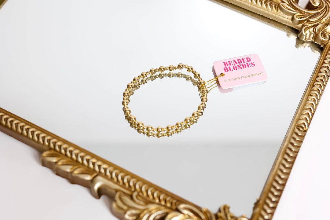 Beaded Blondes | Katy Bracelet in Gold