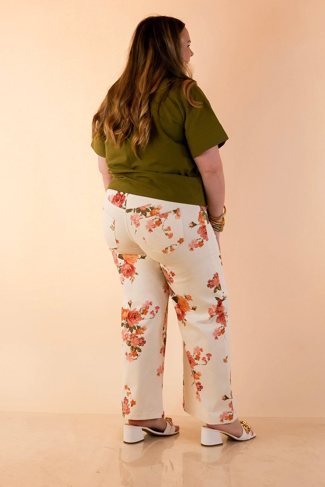 Casual Composure Button Front Short Sleeve Linen Top in Olive Green