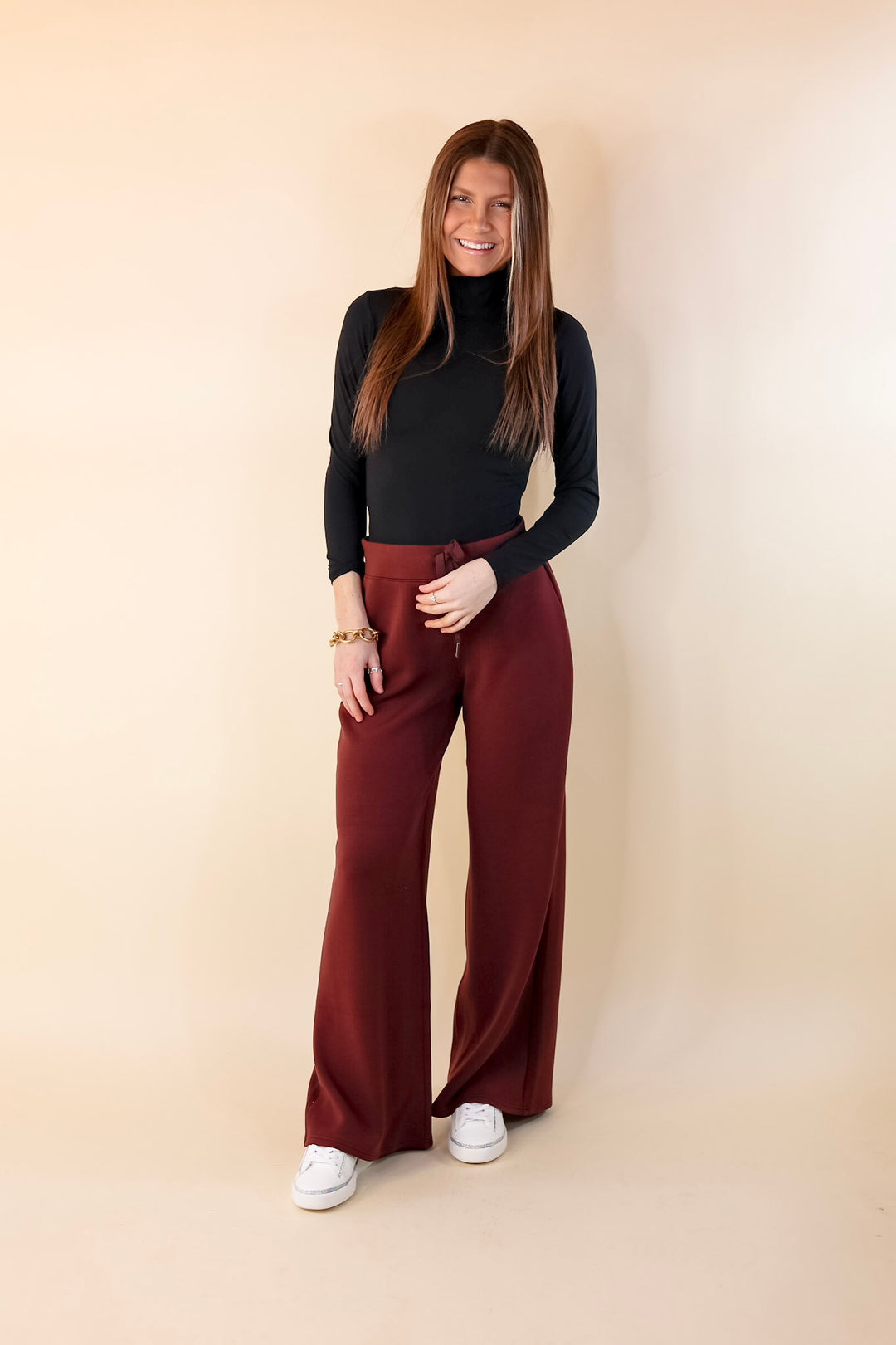 SPANX | Turtle Neck Long Sleeve Bodysuit in Black - Giddy Up Glamour Boutique