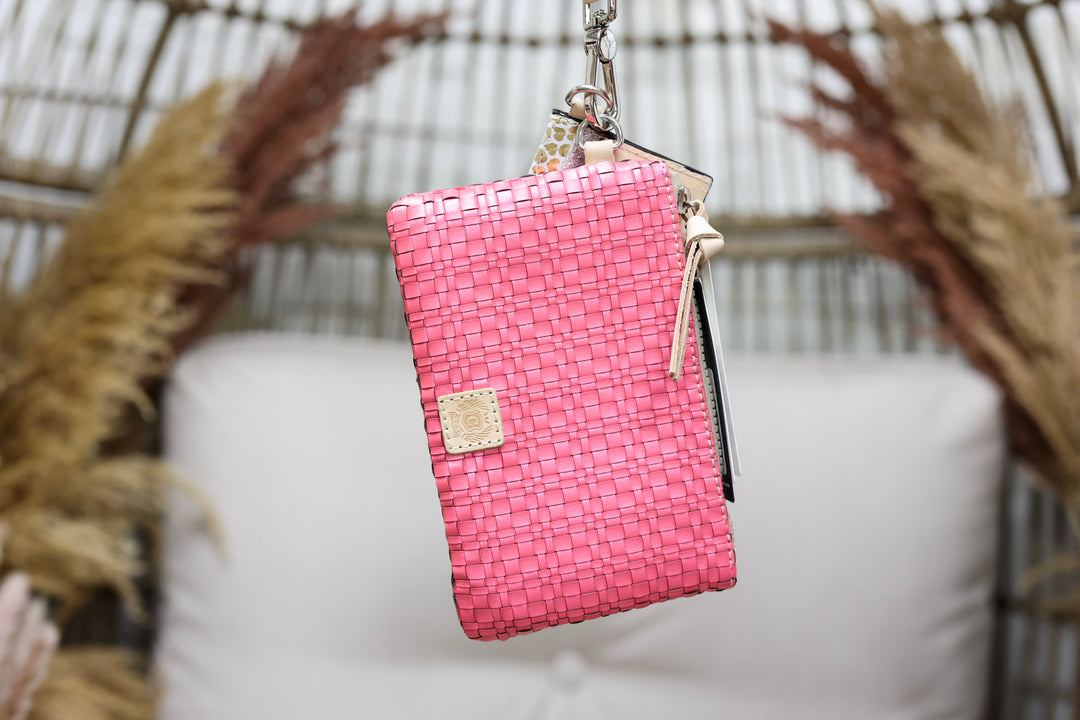 Consuela | Pink Combi Wristlet