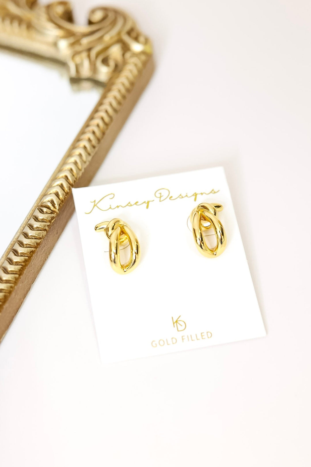 Kinsey Designs | Ana Stud Knot Earring in Gold