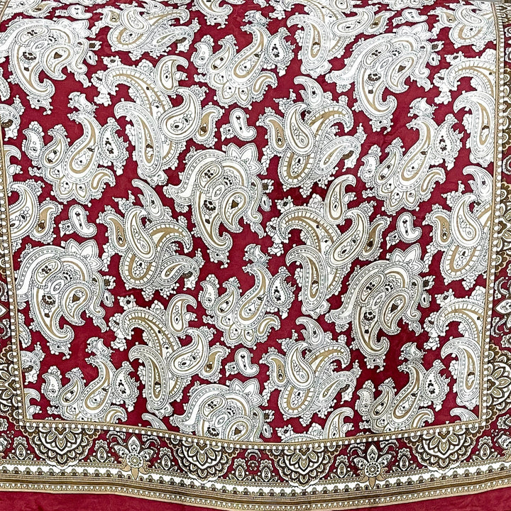 Wyoming Traders | Mini Cherry Honey Paisley Wild Rag