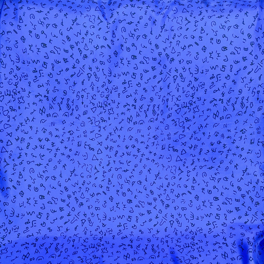 Wyoming Traders | Branded Wild Rag in Royal Blue