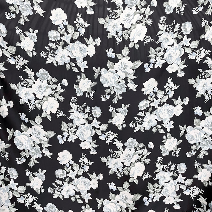 Buck Wild | Moonlit Petals Floral Wild Rag in Black