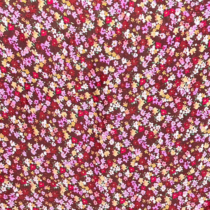 Buck Wild | Berry Blossom Floral Wild Rag in Burgundy