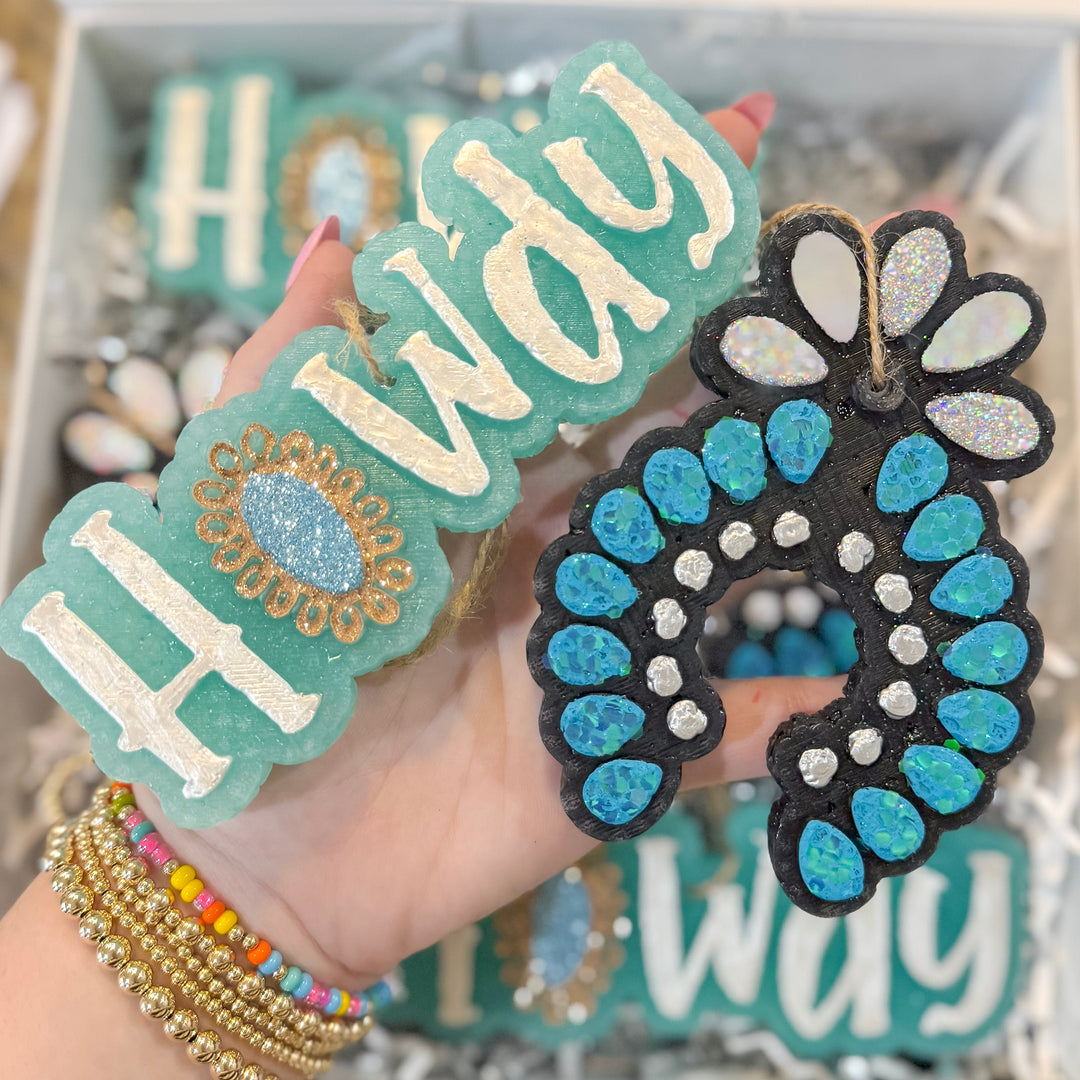 Blue Howdy Freshie in Various Scents