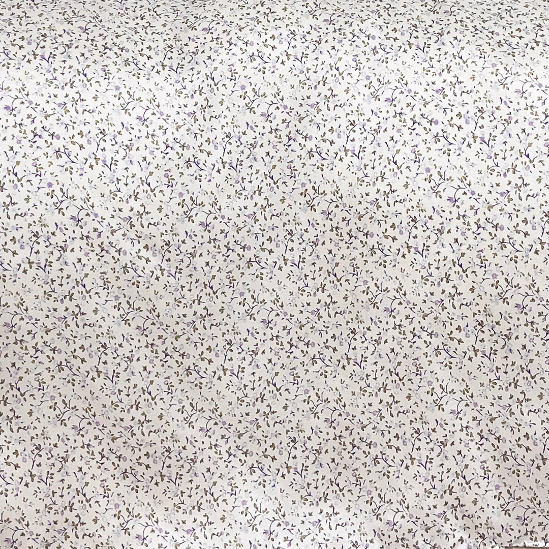 Wyoming Traders | Frontier Calico Silk Wild Rag in White