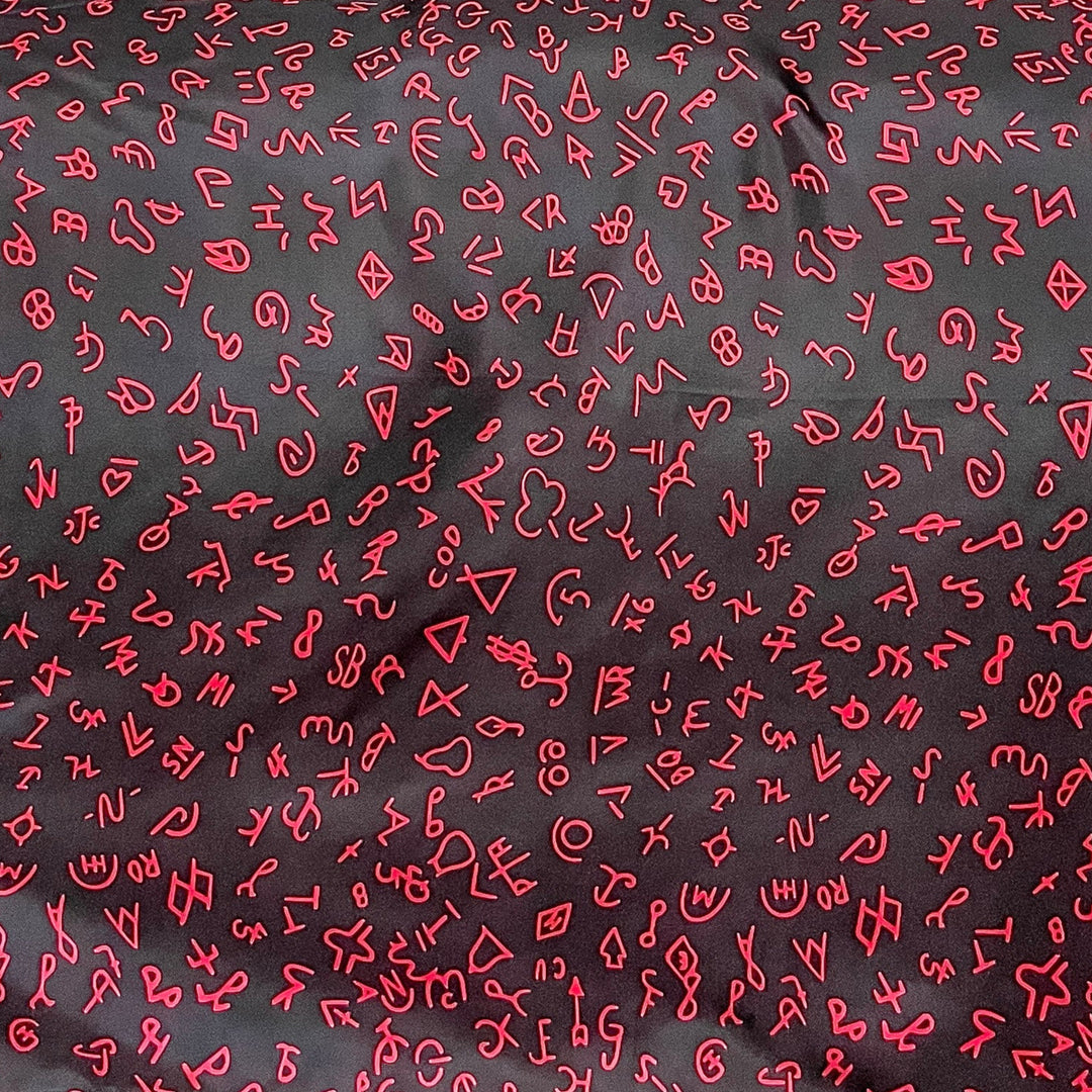 Wyoming Traders | Mini Branded Silk Wild Rag in Black