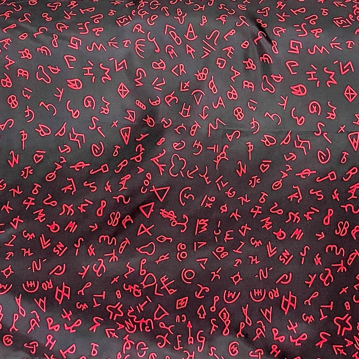 Wyoming Traders | Mini Branded Silk Wild Rag in Black