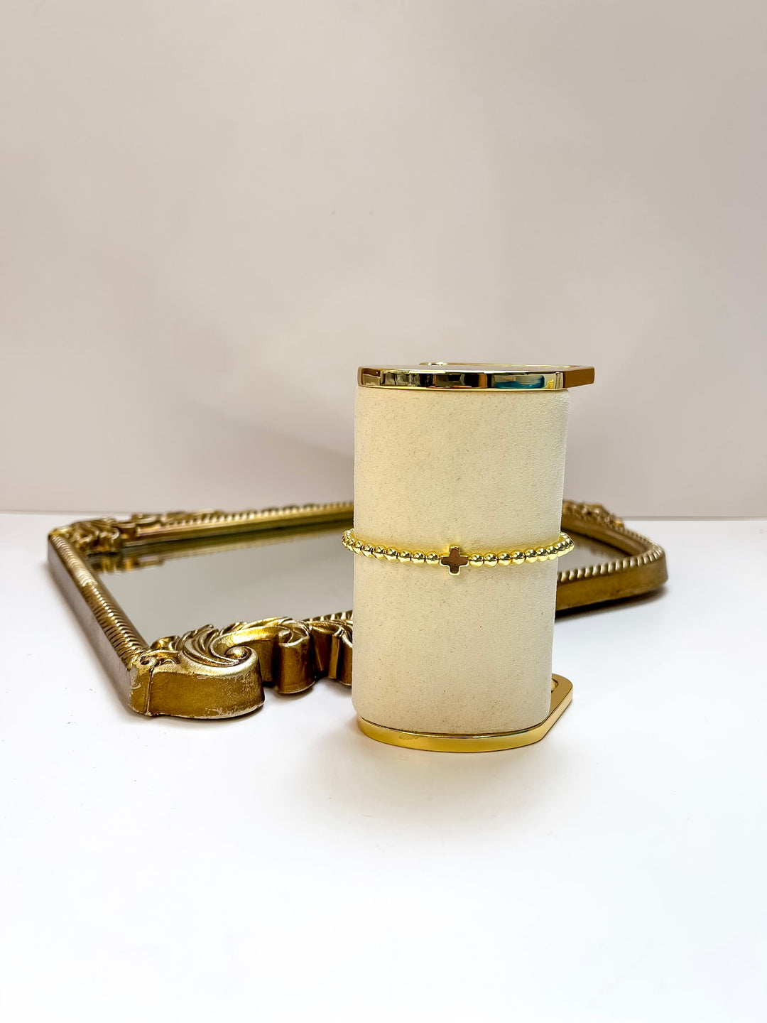 Coco's Beads and Co | The Hope Cross Bracelet in Gold