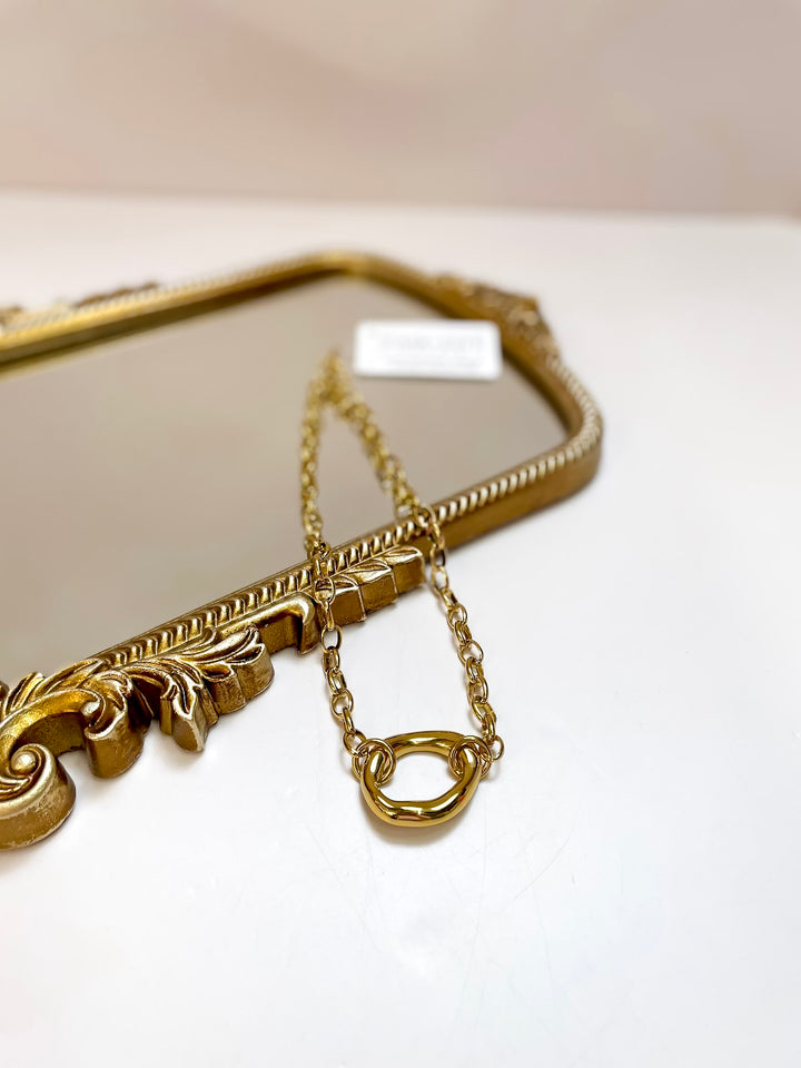 CHANSUTT PEARLS | The Scotty Chain Link Necklace in Gold