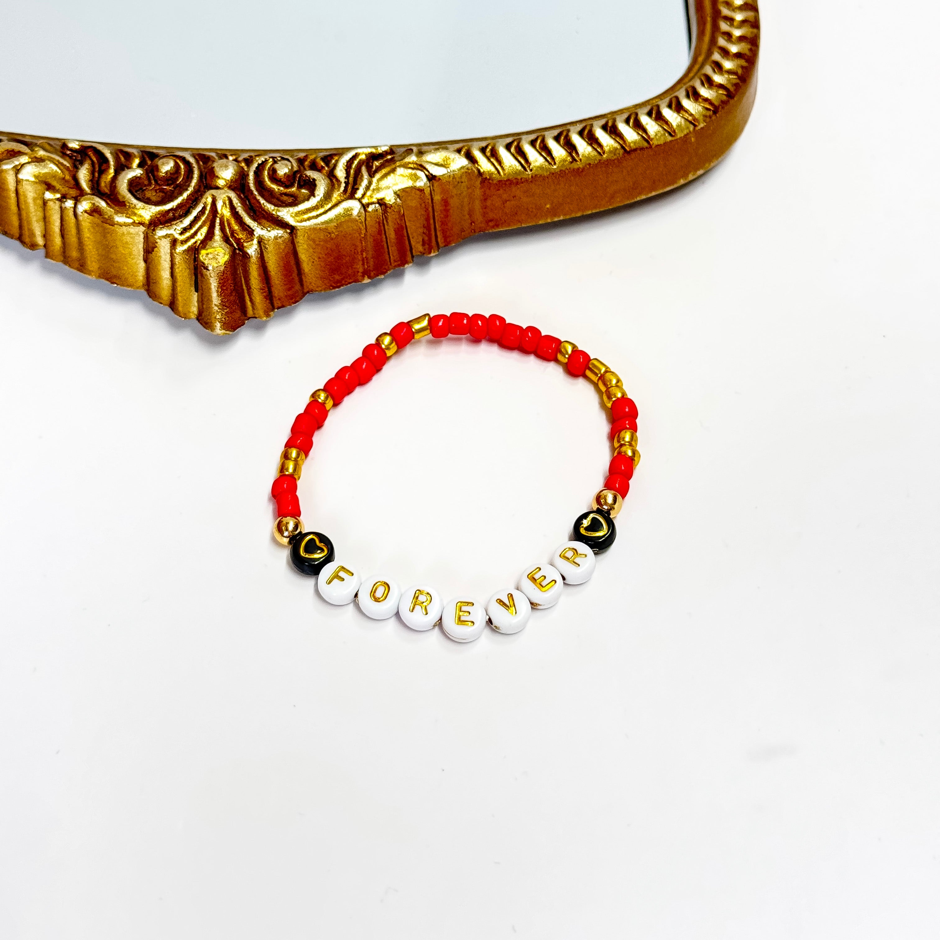 Buy 3 for $10 | Valentine's Day Friendship Stretch Bracelets - Giddy Up Glamour Boutique