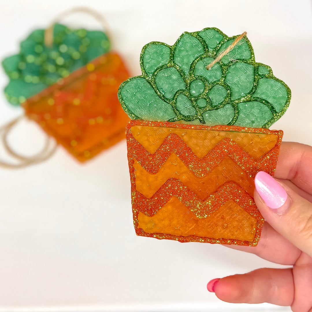 Succulent Car Freshie in Volcano - Giddy Up Glamour Boutique