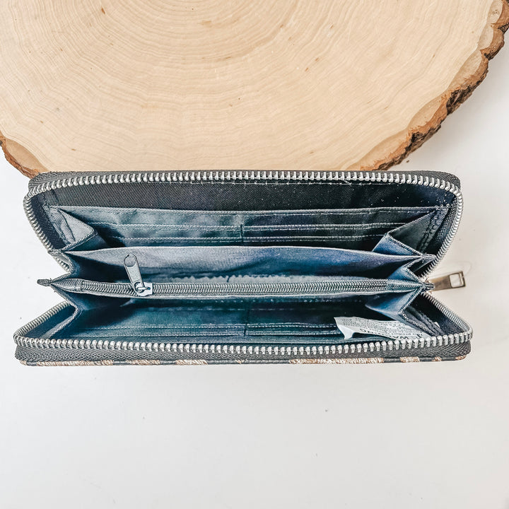 Animal Print Zip Up Wallet - Giddy Up Glamour Boutique