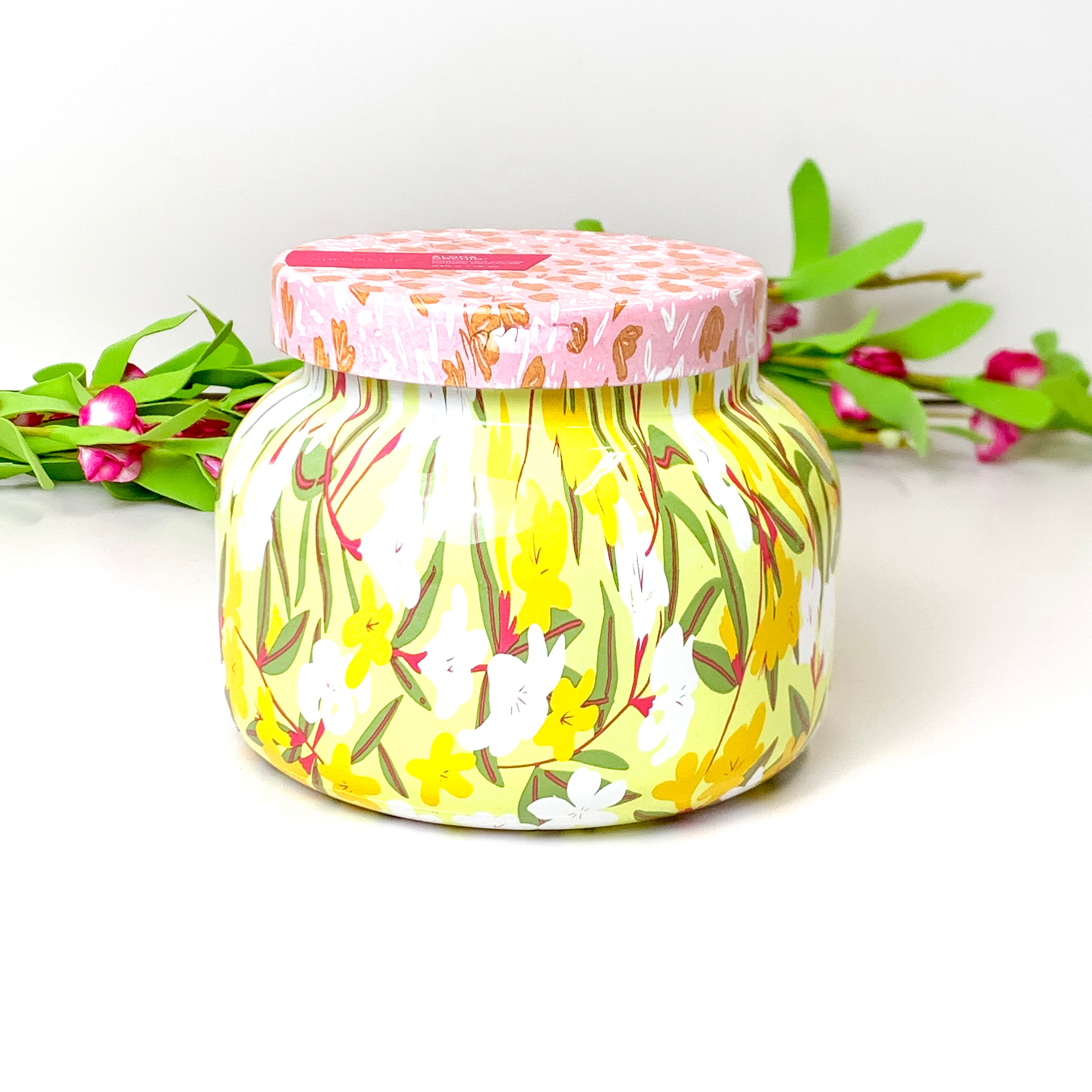 Capri Blue | 19 oz. Jar Candle in Pattern Play | Aloha Orchid - Giddy Up Glamour Boutique
