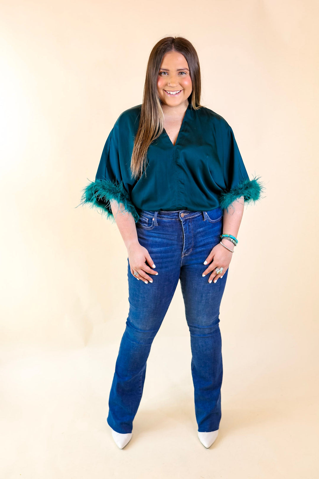 New York Groove Corduroy Blazer in Hunter Green - Giddy Up Glamour Boutique