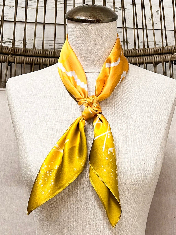 KB's Canvas | Madison Link Scarf in Yellow