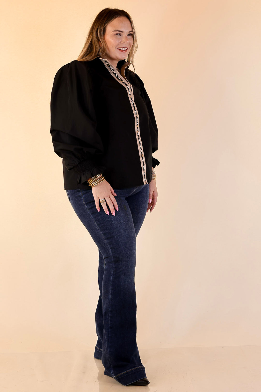 Judy Blue | Timeless Edge Trouser Flare Jean in Dark Wash