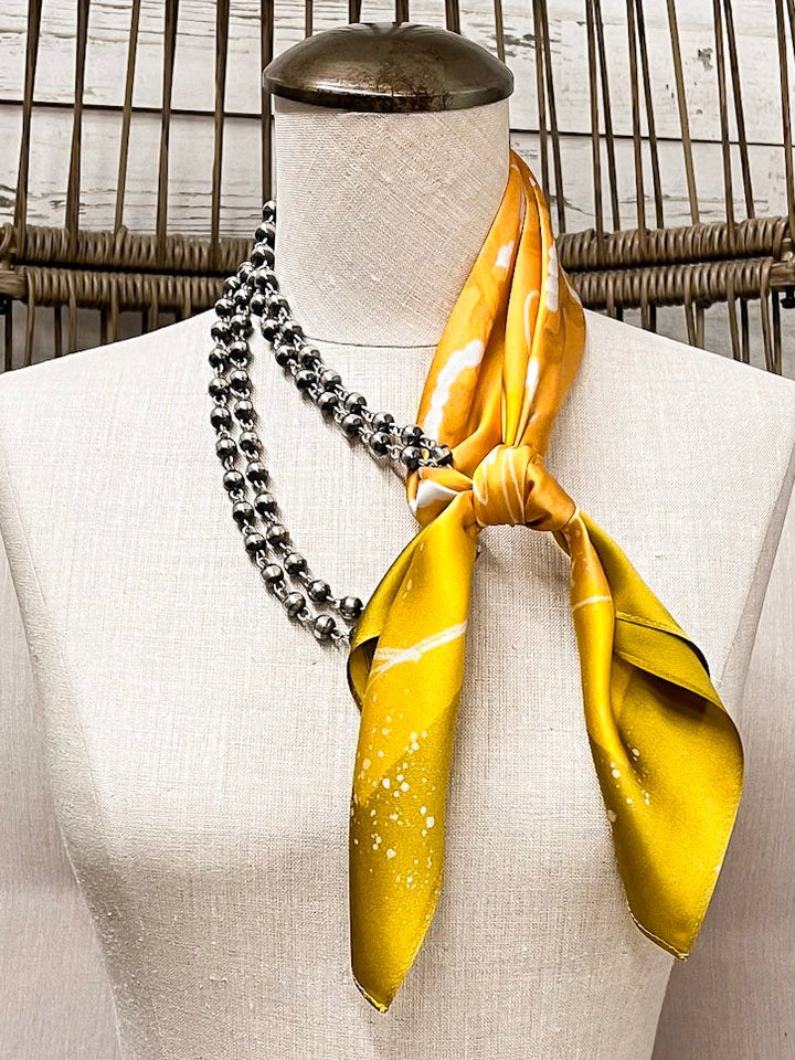 KB's Canvas | Madison Link Scarf in Yellow