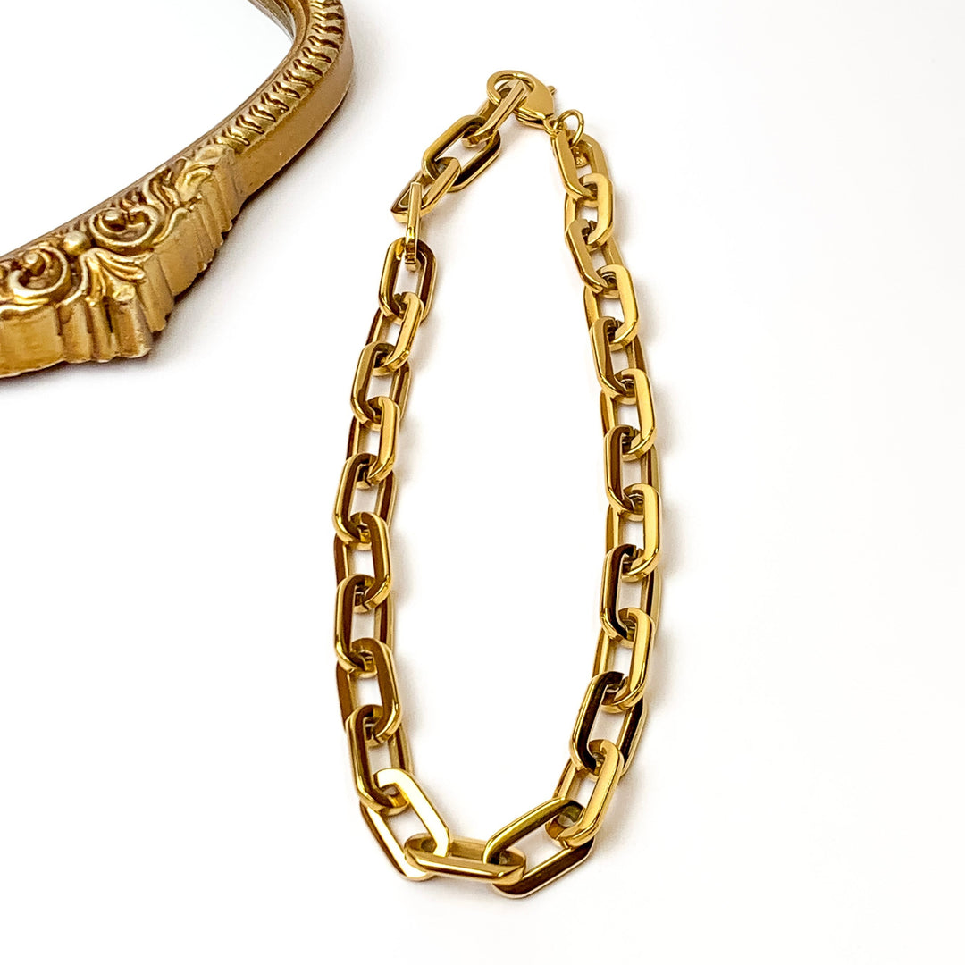 Bracha | Elle Gage Necklace in Gold Tone - Giddy Up Glamour Boutique