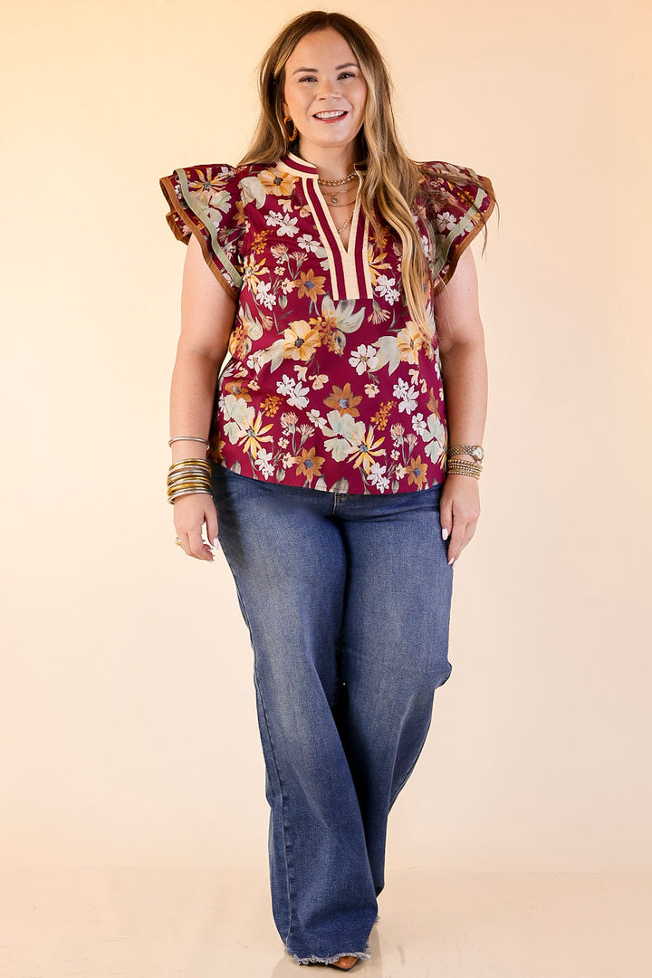 Judy Blue | Sharp Statement Straight Wide Leg Button Fly Jeans with Raw Hem in Dark Wash