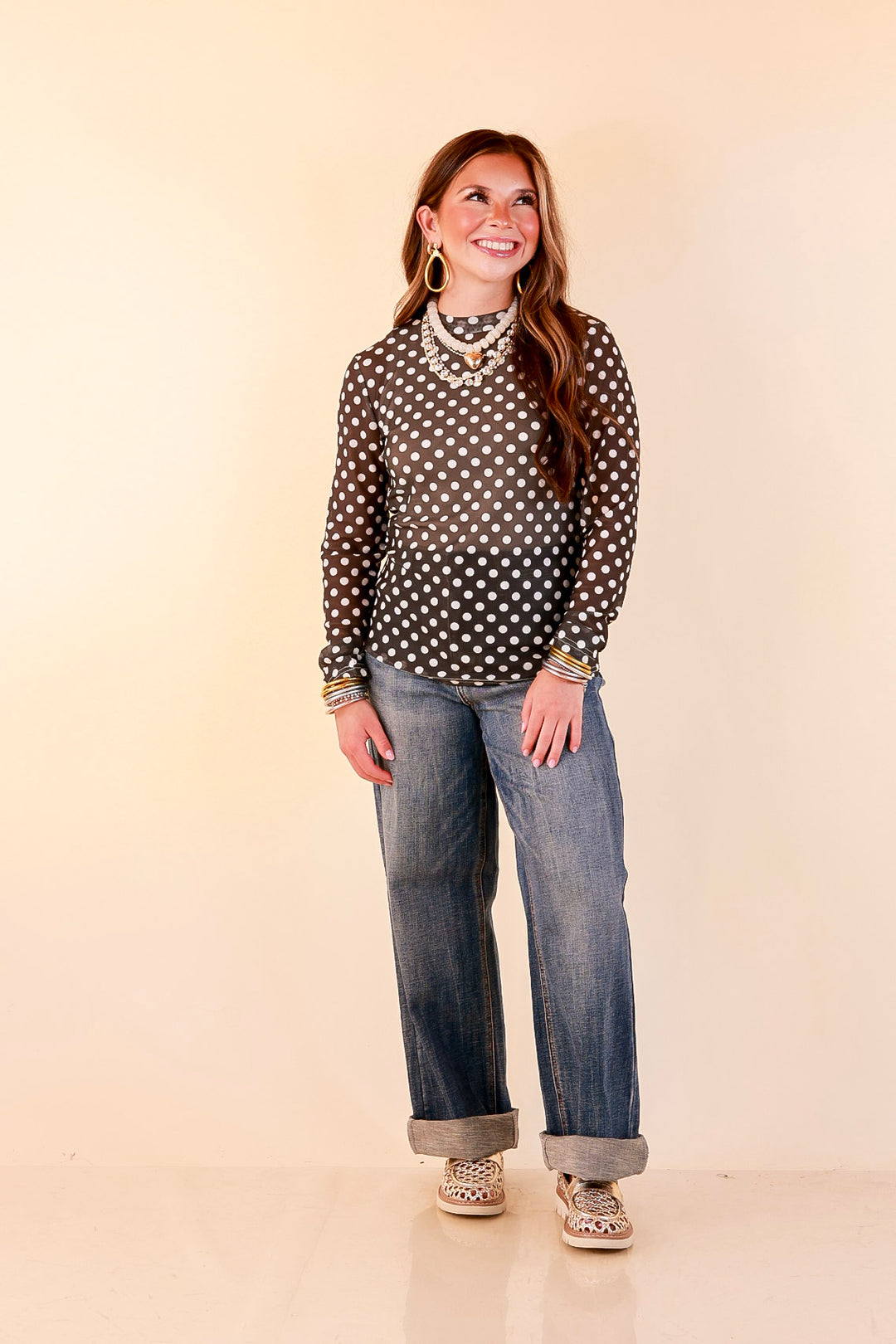 Judy Blue | Blue Jean State of Mind Baggy Vintage Wide Straight Leg Wilhelmina Jeans in Medium Vintage Wash
