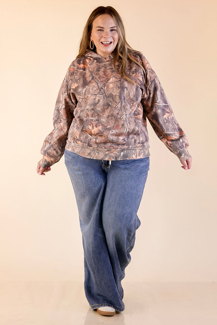 Simply Southern | Ready for Anything Long Sleeve Hoodie Sweatshirt in Camouflage