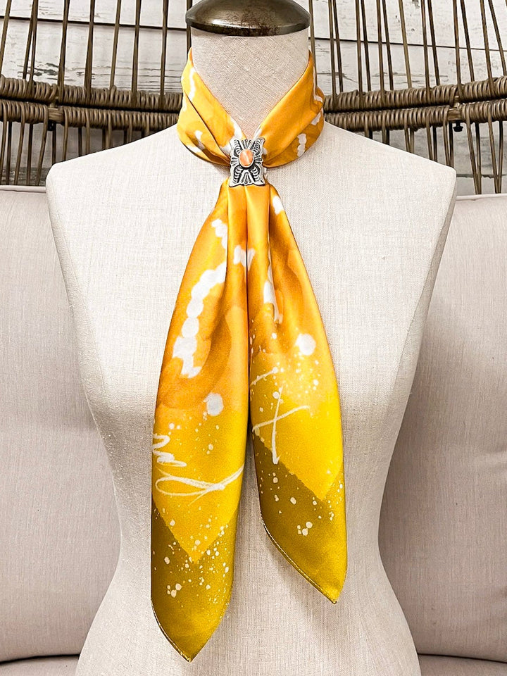 KB's Canvas | Madison Link Scarf in Yellow